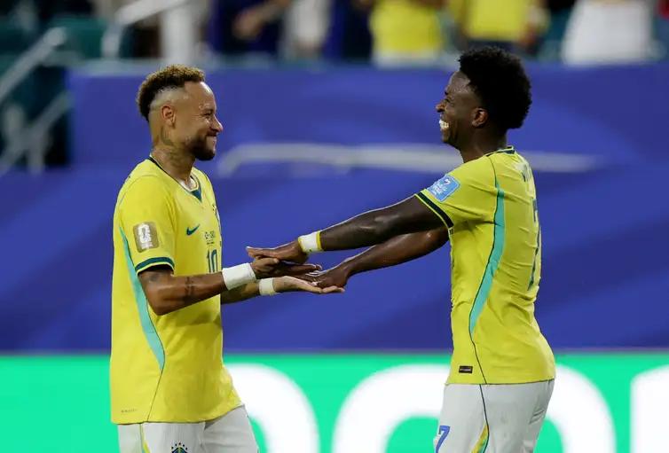 Vini Jr e Neymar Jr